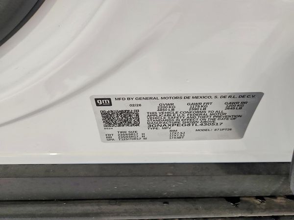 2026 CHEVROLET EQUINOX 2LT