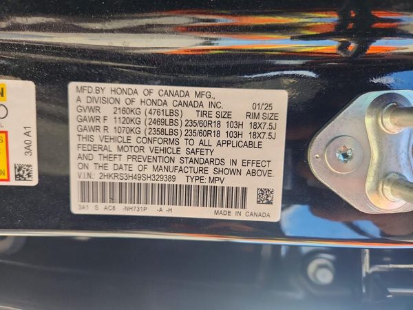 2025 HONDA CR-V