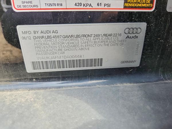 2013 AUDI A3 Premium Plus