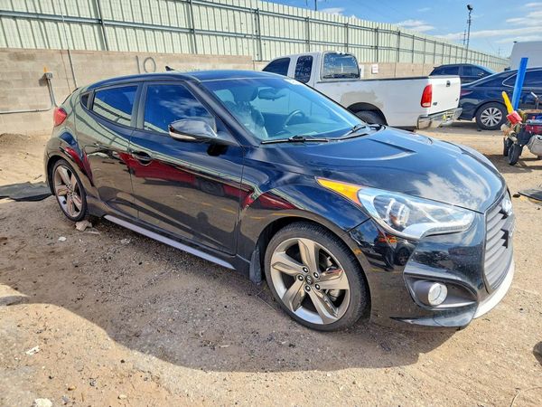 2015 HYUNDAI VELOSTER — Passenger 3/4