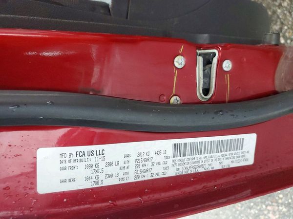 2016 JEEP PATRIOT LATITUDE FWD