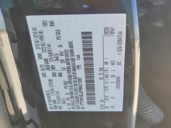 2023 FORD F150