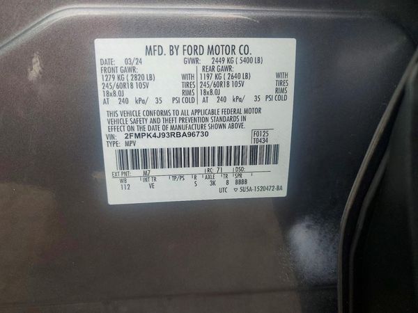 2024 FORD EDGE SEL