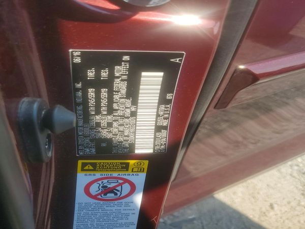 2016 TOYOTA HIGHLANDER Base/Hybrid
