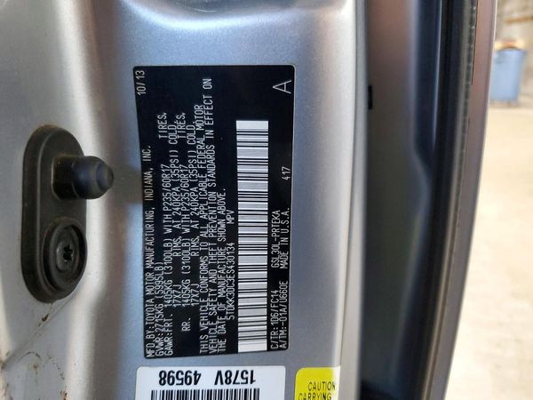 2014 TOYOTA SIENNA