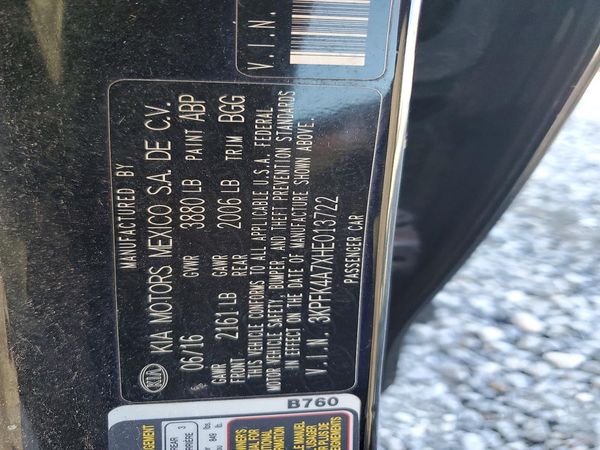 2017 KIA FORTE LX Base