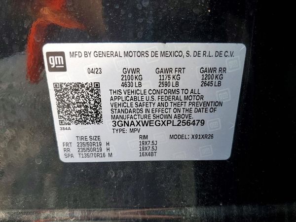 2023 CHEVROLET EQUINOX RS (3LT)