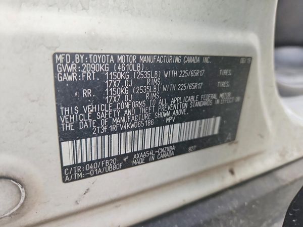 2019 TOYOTA RAV4