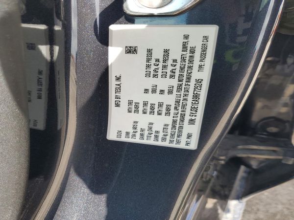2024 TESLA MODEL 3