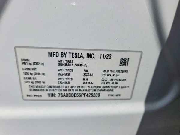 2023 TESLA MODEL X