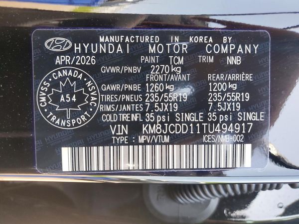 2026 HYUNDAI TUCSON SEL Convenience