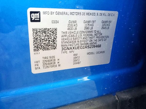 2024 CHEVROLET EQUINOX LT (1LT)
