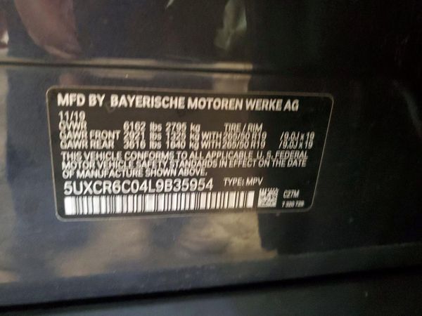 2020 BMW X5 xDrive40i