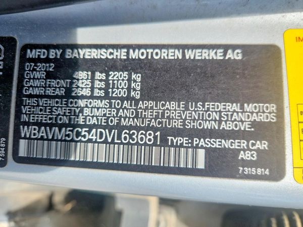 2013 BMW X1 xDrive35i