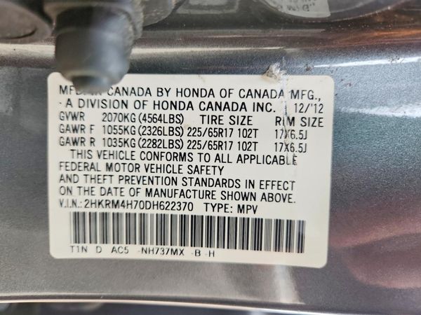 2013 HONDA CRV EX-L