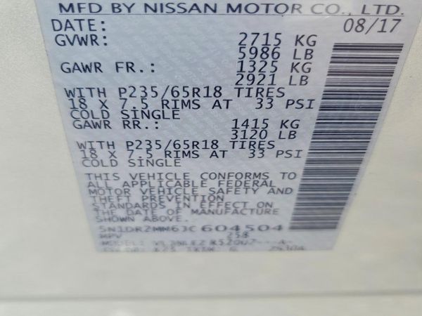 2018 NISSAN PATHFINDER
