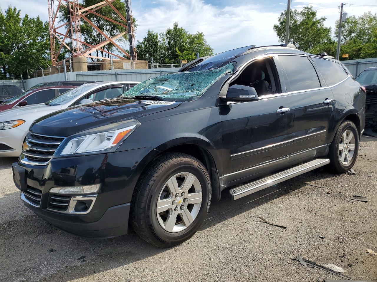 2013 CHEVROLET TRAVERSE LTZ — Front 3/4