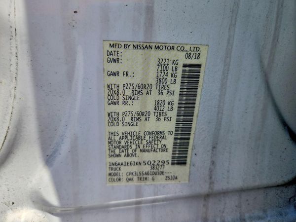 2019 NISSAN TITAN