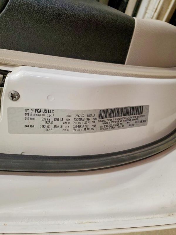 2018 CHRYSLER PACIFICA Touring Plus