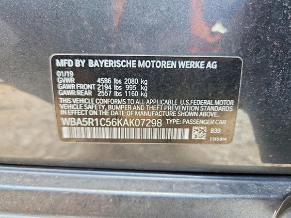 2019 BMW 330I
