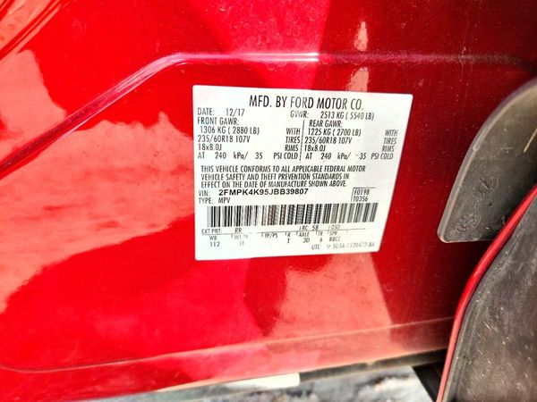 2018 FORD EDGE