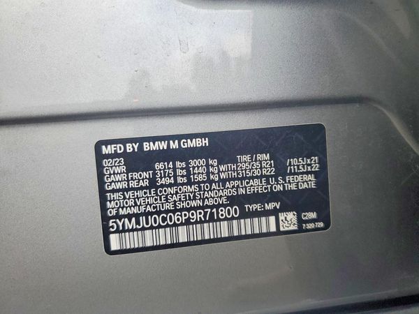 2023 BMW X5 X5 M/M Competition