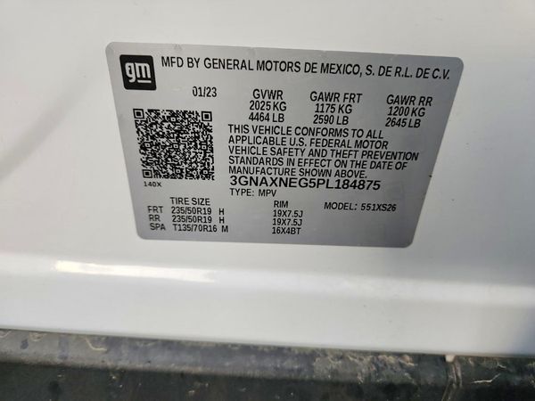 2023 CHEVROLET EQUINOX Premier (1LZ)