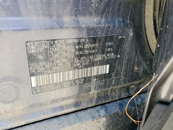 2019 TOYOTA RAV4