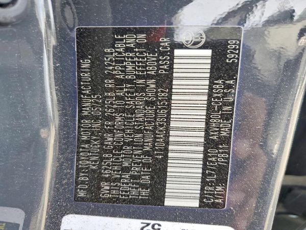 2025 TOYOTA CAMRY