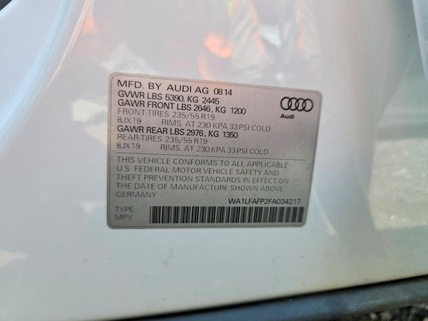 2015 AUDI Q5 Premium Plus