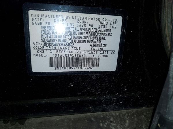 2025 NISSAN KICKS PLAY S — VINS