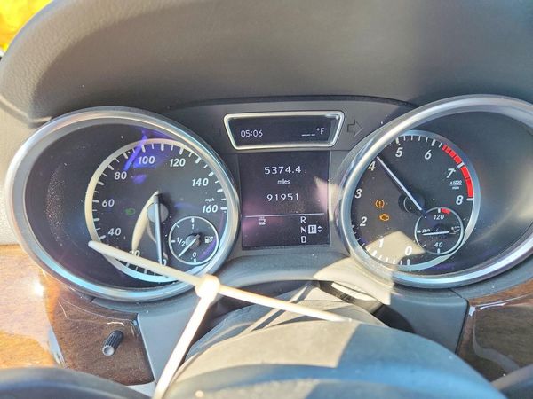 2012 MERCEDES-BENZ ML ML350 4-MATIC