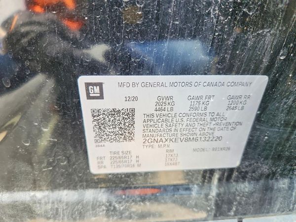 2021 CHEVROLET EQUINOX LT (1LT)