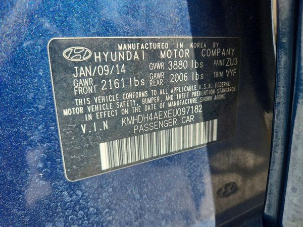 2014 HYUNDAI ELANTRA