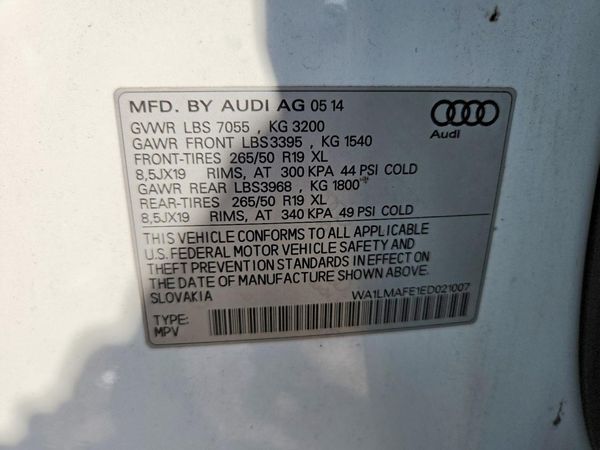 2014 AUDI Q7