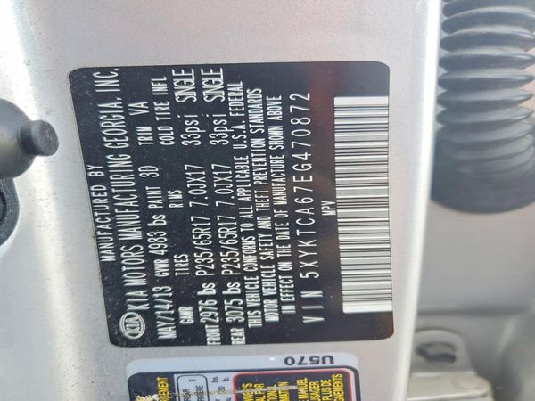 2014 KIA SORENTO Base/ LX