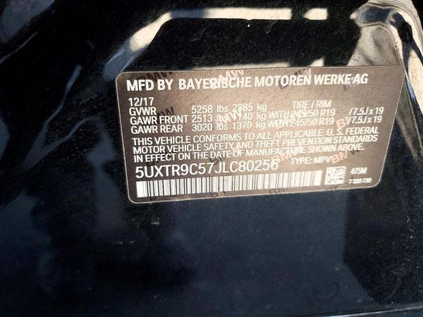 2018 BMW X3