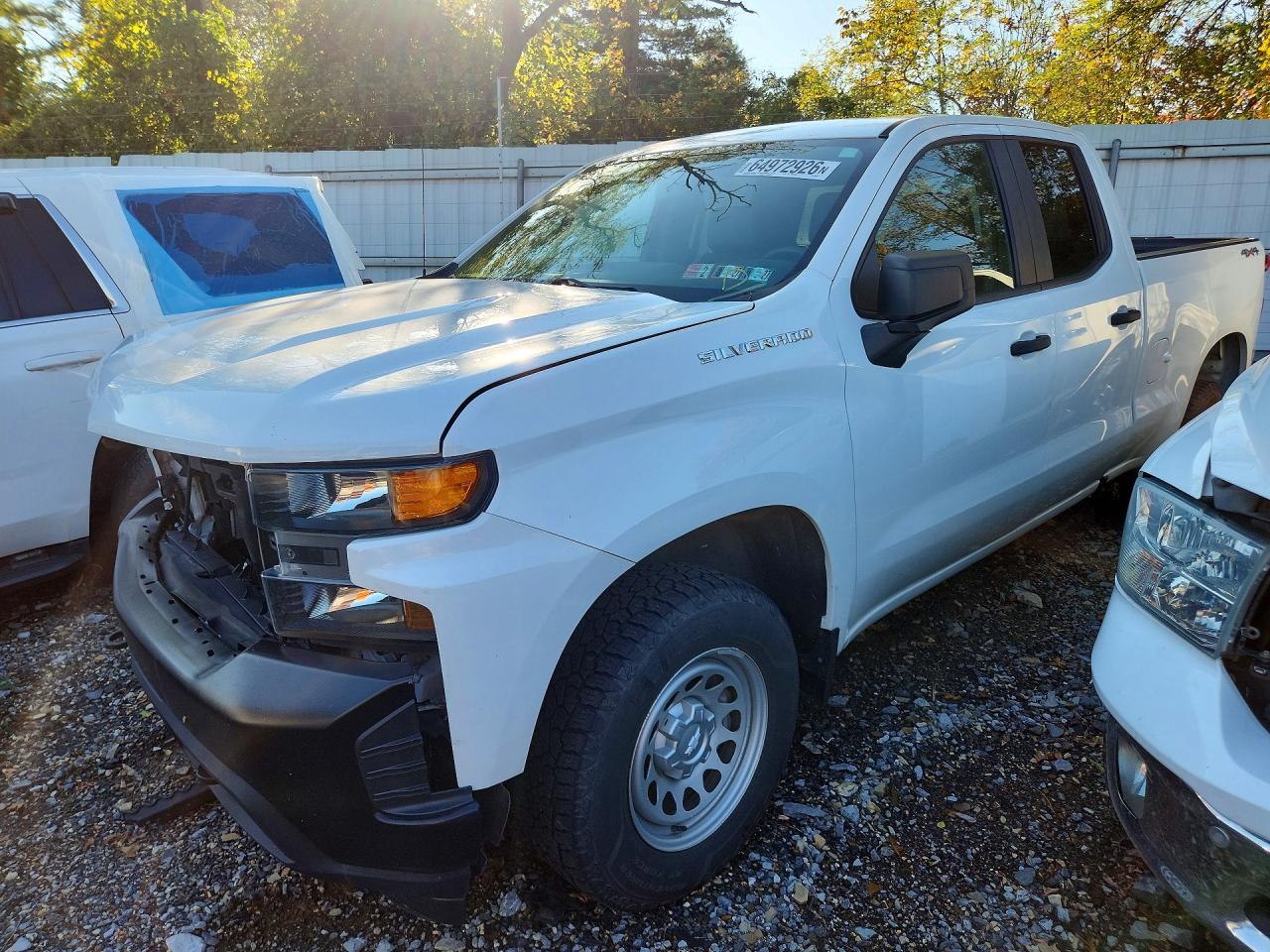 2021 CHEVROLET SILVERADO Work Truck — Front 3/4