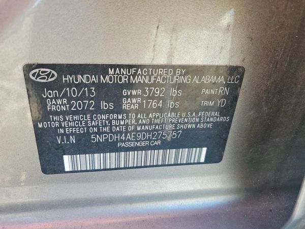 2013 HYUNDAI ELANTRA