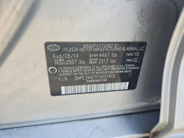 2015 HYUNDAI SONATA