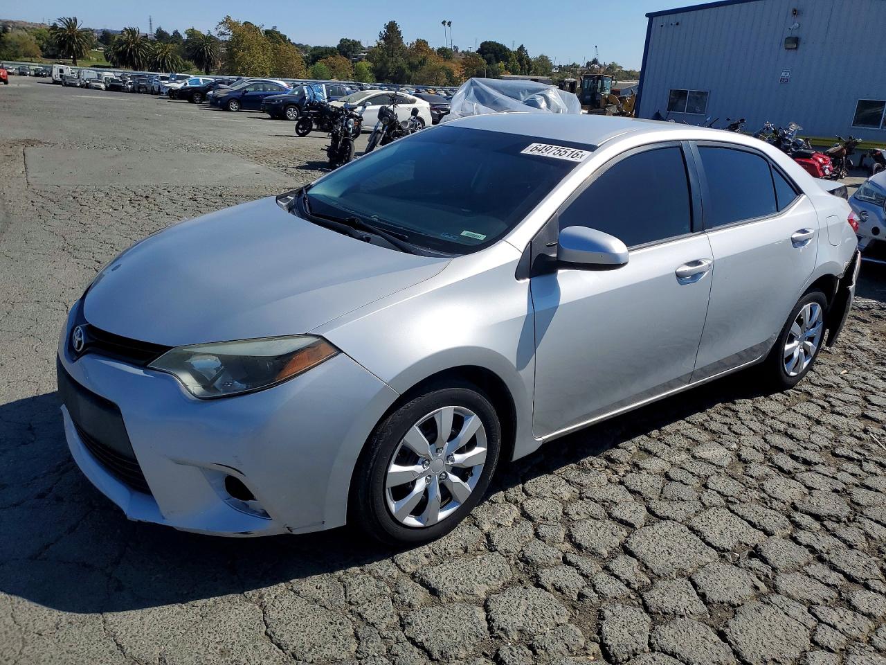 2016 TOYOTA COROLLA L/LE — Front 3/4