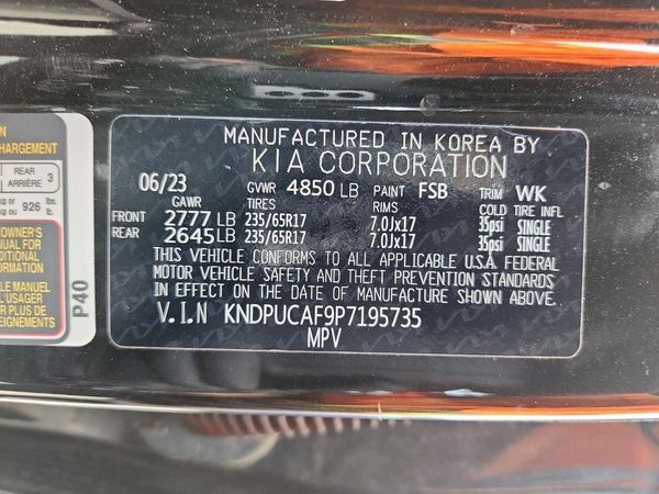 2023 KIA SPORTAGE