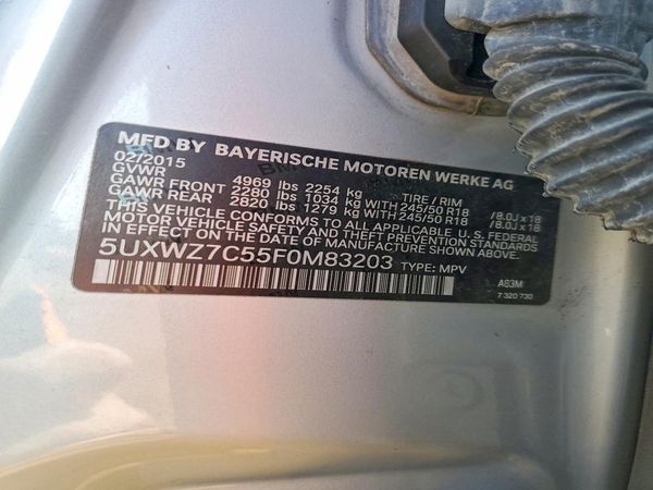 2015 BMW X3 sDrive28i