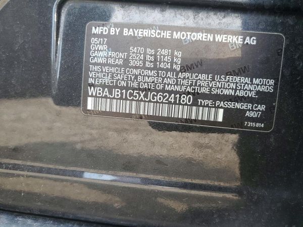 2018 BMW 530XE