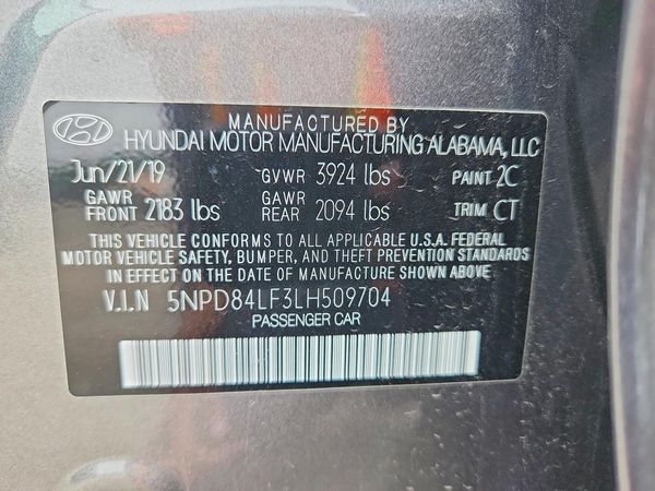 2020 HYUNDAI ELANTRA
