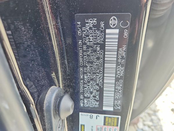 2014 TOYOTA PRIUS