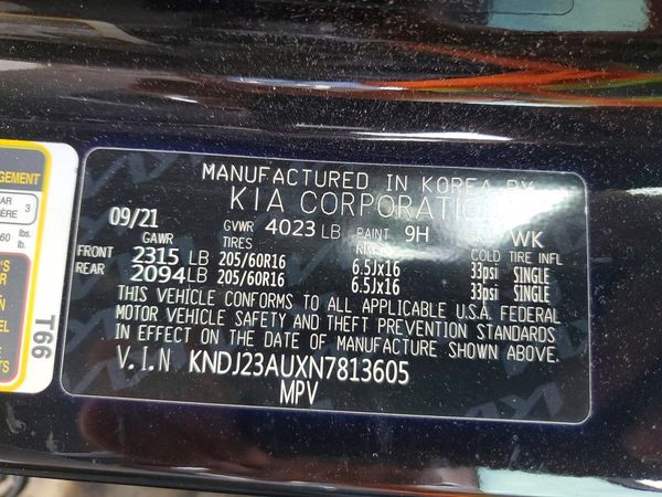 2022 KIA SOUL LX, S, X Line