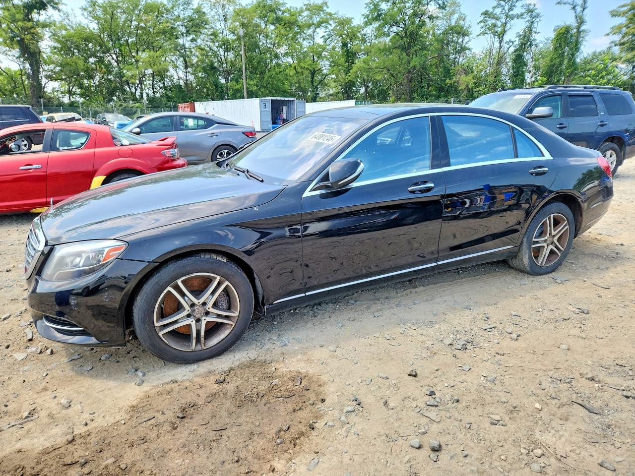 2016 MERCEDES-BENZ S-CLASS S550-4M — Front 3/4