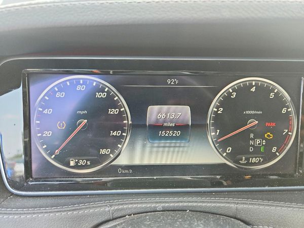2016 MERCEDES-BENZ S-CLASS S550-4M — ODOM