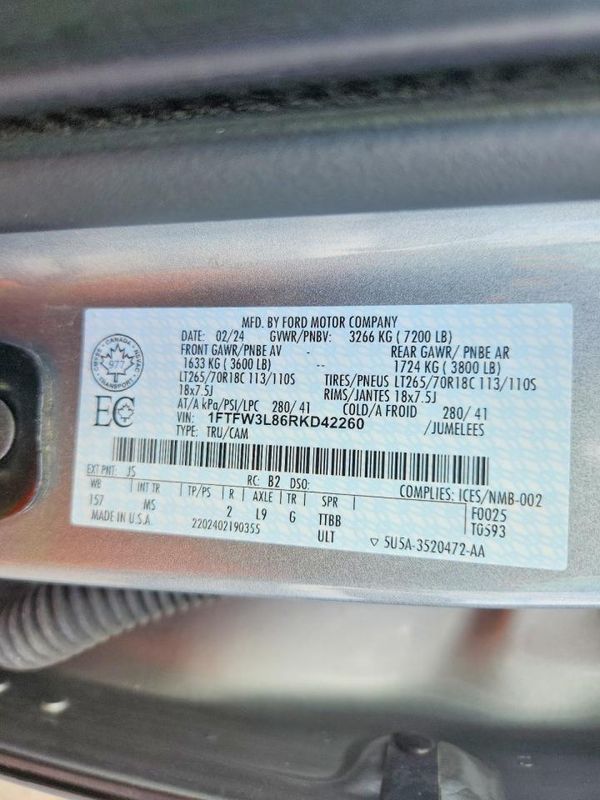 2024 FORD F150